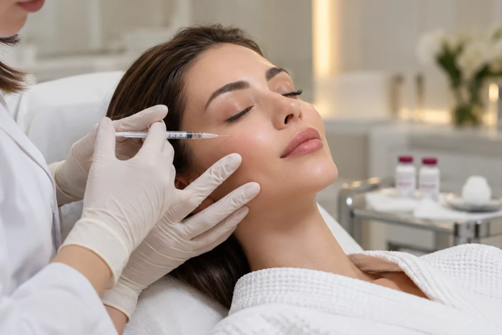 Sculptra in Sharjah collagen stimulation treatment